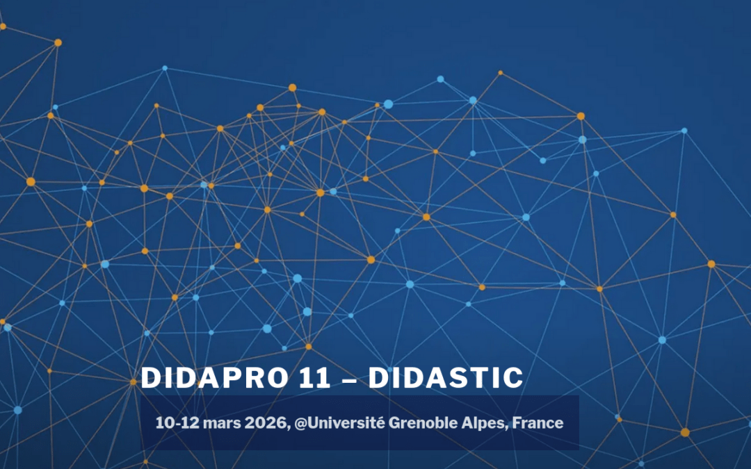 11e colloque francophone de didactique de l’informatique